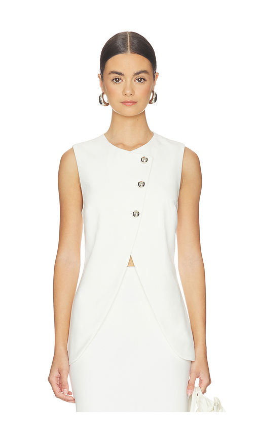 Favorite Daughter The Rachel Vest in Ivory. L. Also in