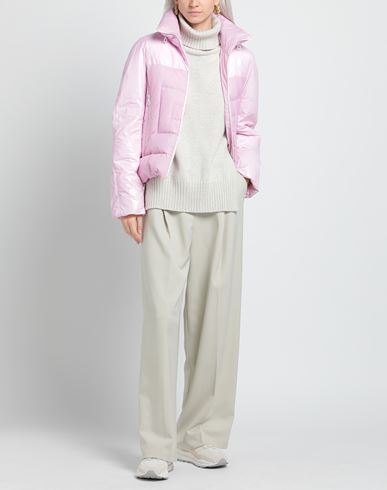 Woman Puffer Light pink Size 10 Polyamide
