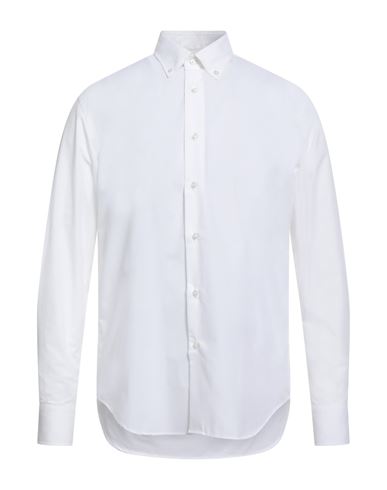 At. p.co Man Shirt White Size 15 ¾ Cotton, Polyester