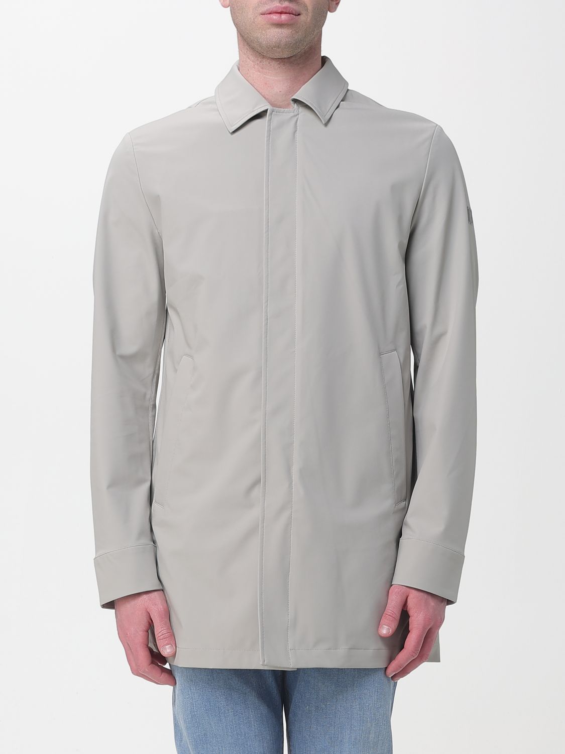 Malbec Torano single-breasted trench coat - Grey