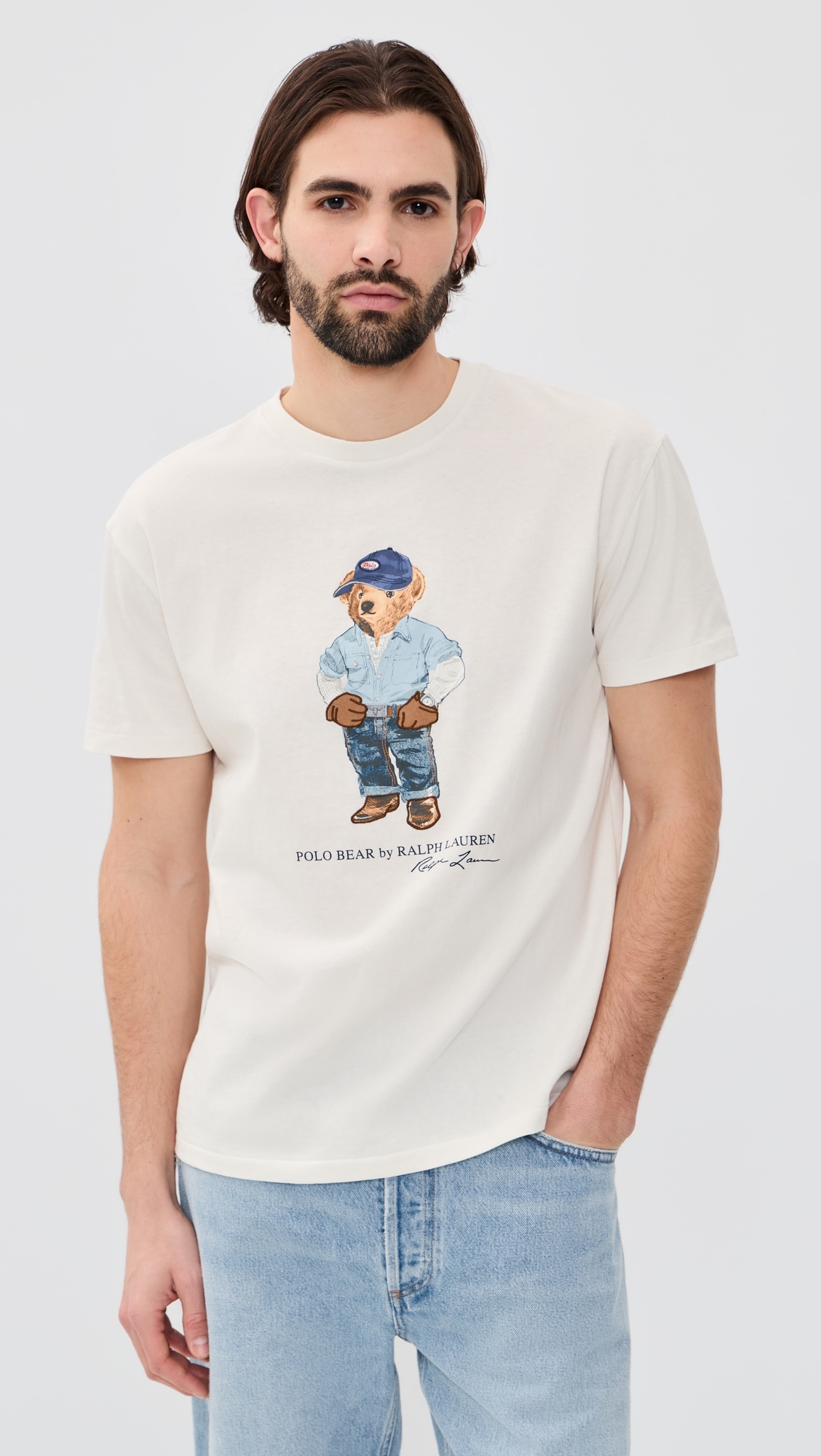 Denim Bear Tee Nevis/Denim Bear