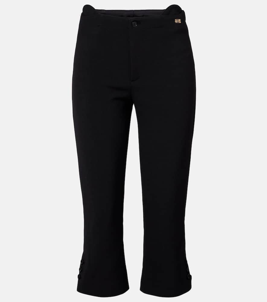 Logo capri pants