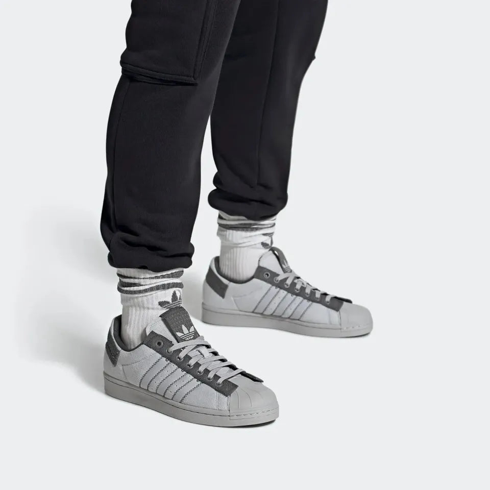 Adidas Originals Unisex Superstar Parley Trainers GX6986 - Grey