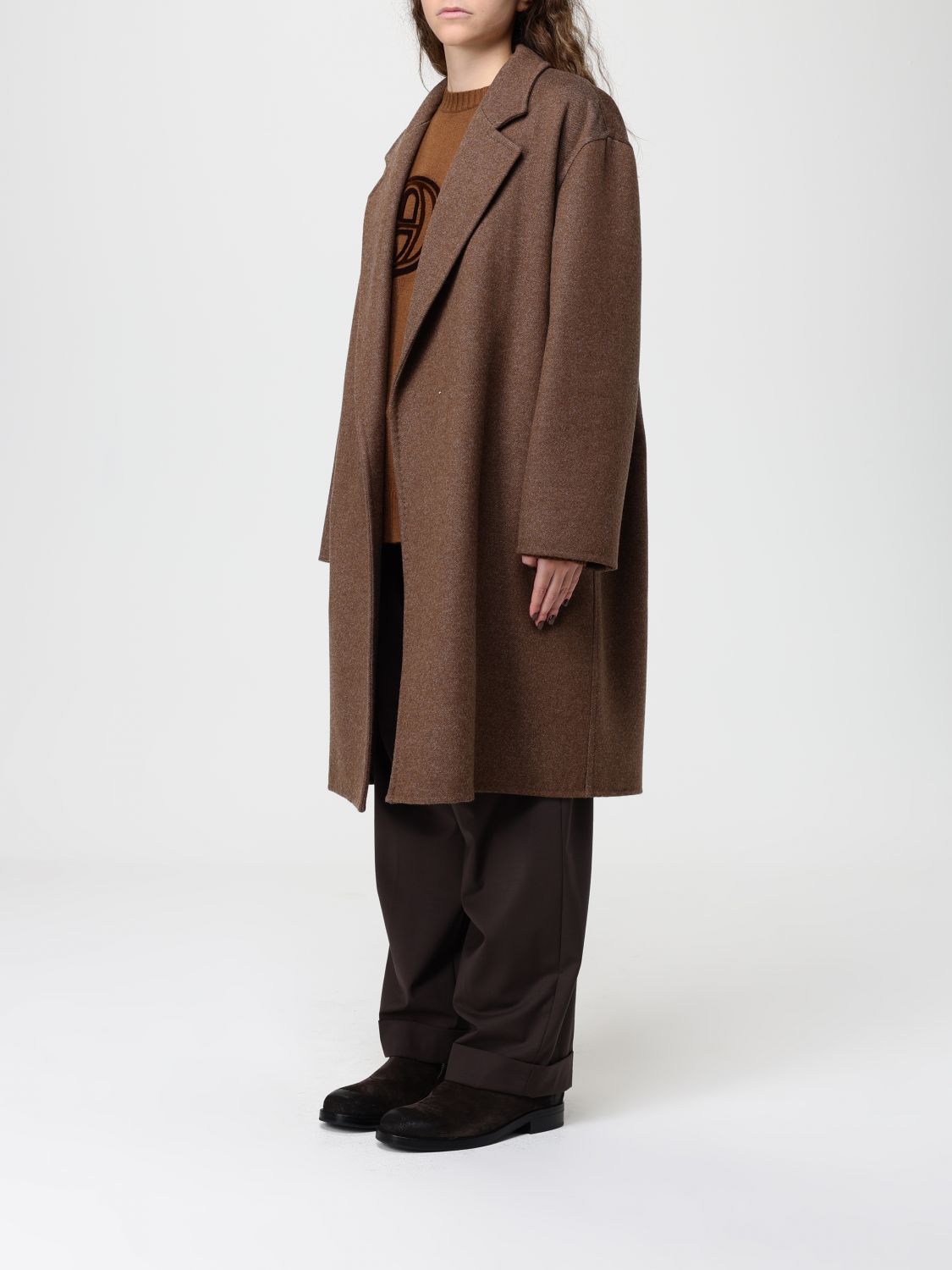 Coat Woman color Blue