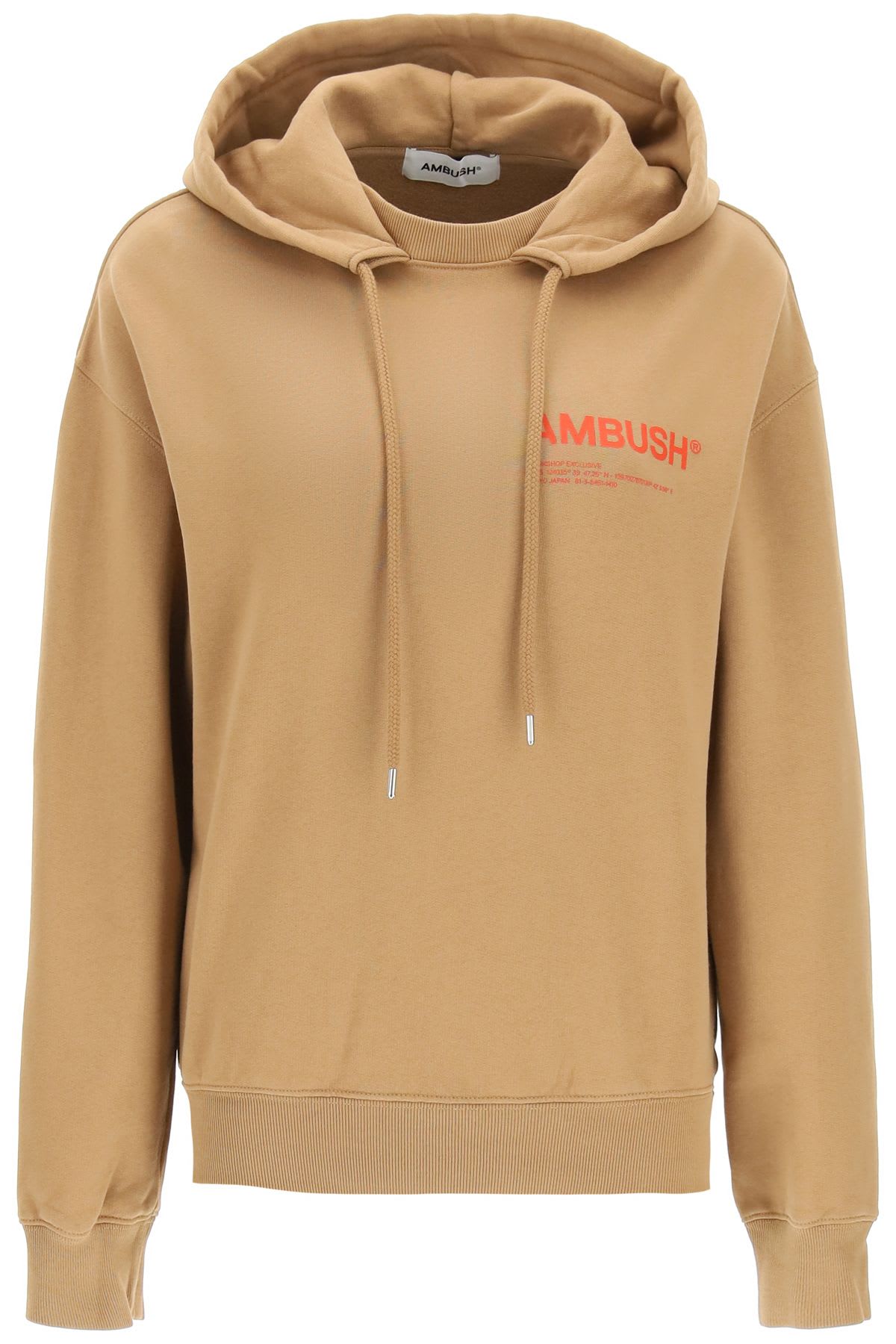 Workshop Logo Print Hoodie