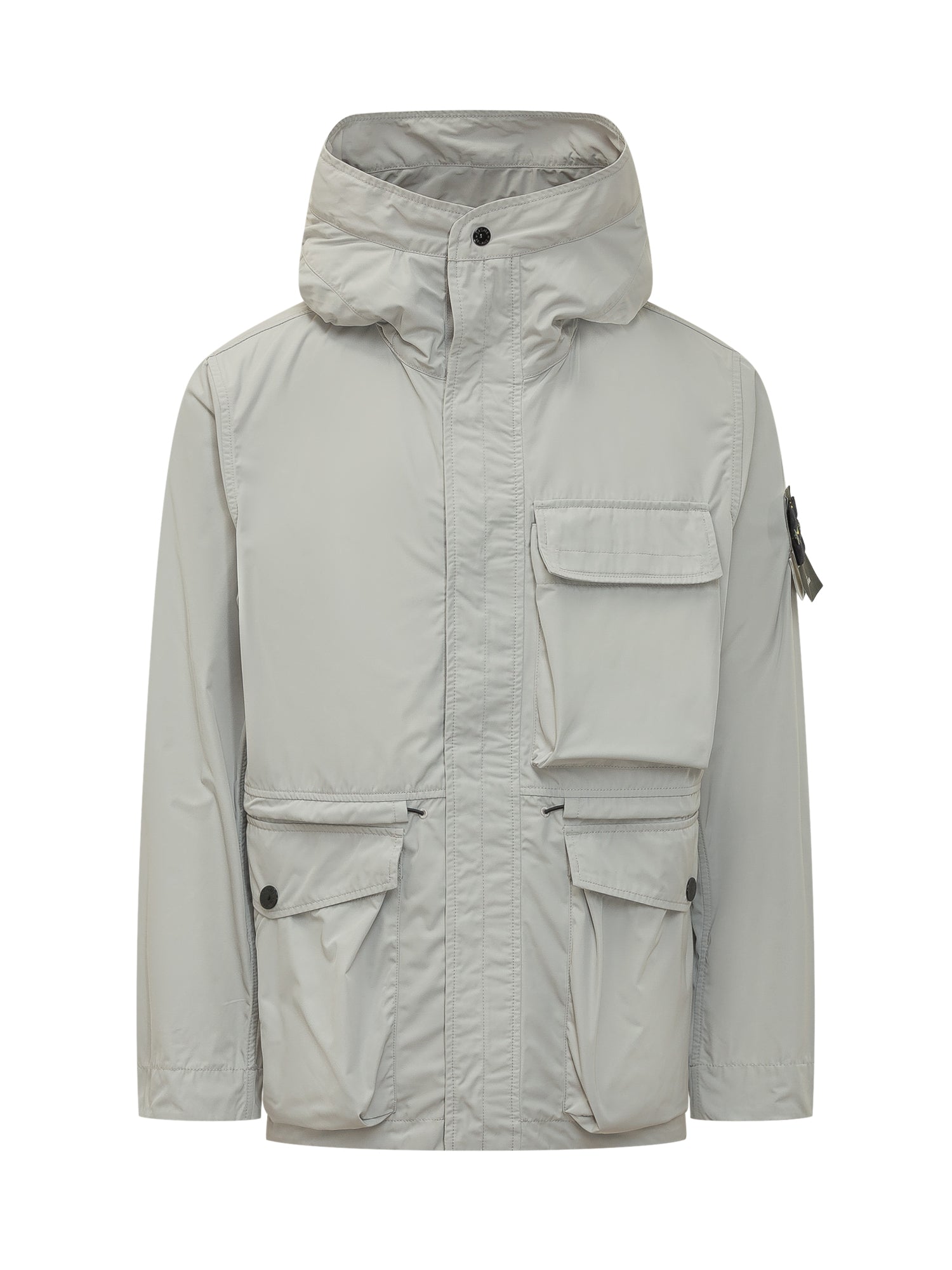 Short Paintrka with Hood and Applied Pockets