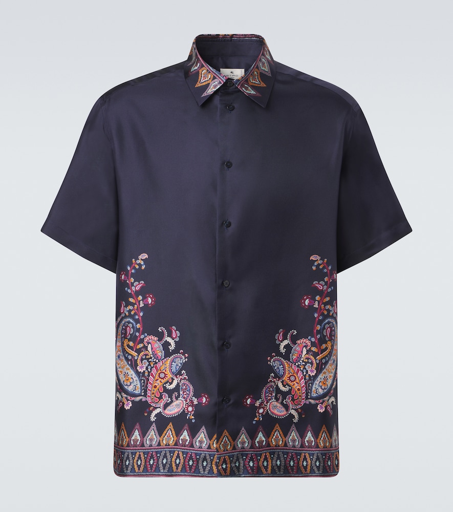 Paisley silk shirt