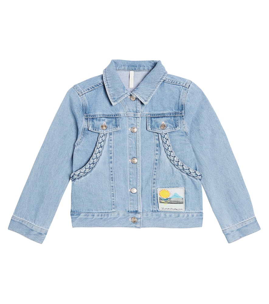 Zimmermann Kids August denim jacket