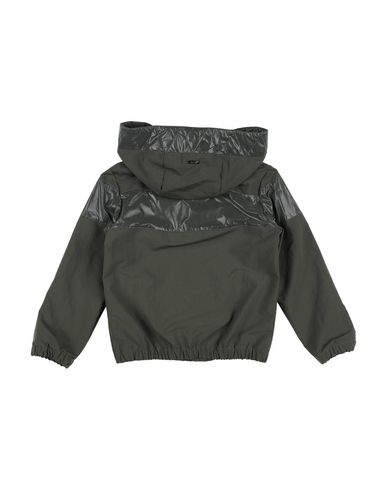 Kid Boy Jacket Military green Size 10 Polyester, Polyamide, Polyurethane