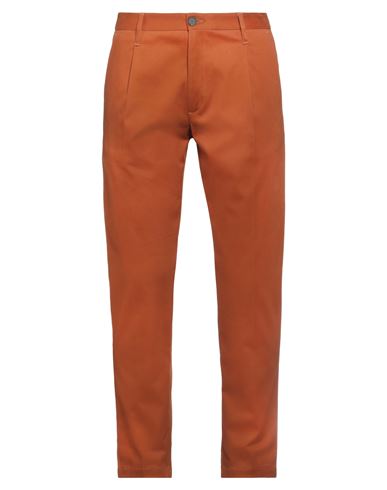 Man Pants Tan Size 30 Cotton, Elastane
