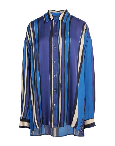 Caring Woman Shirt Navy Size 8 Viscose