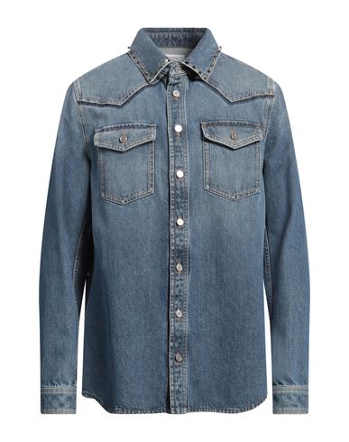 Man Denim shirt Blue