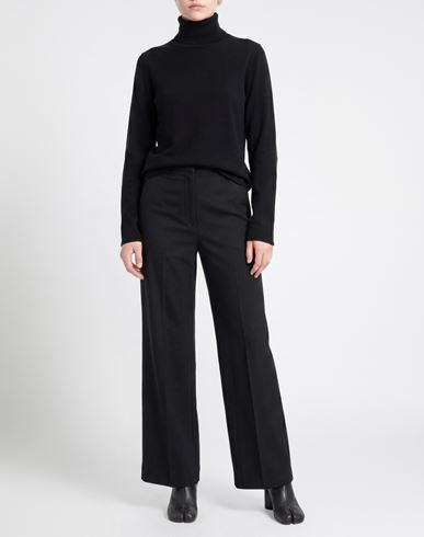 Woman Turtleneck Black Size S Acrylic, Virgin Wool