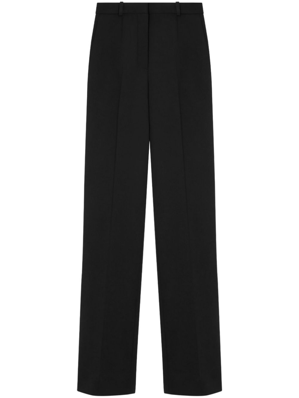 Logo-patch trousers - Black