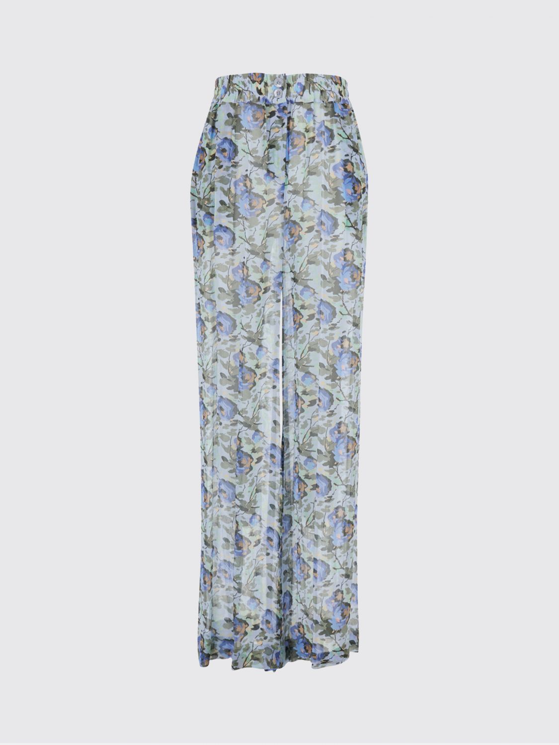 Pants Woman color Blue