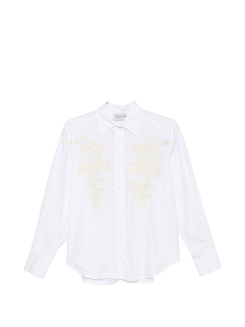 Embroidered Cotton Shirt