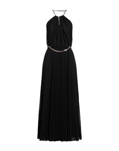 Olla Parég Woman Maxi dress Black Size 6 Polyester, Viscose