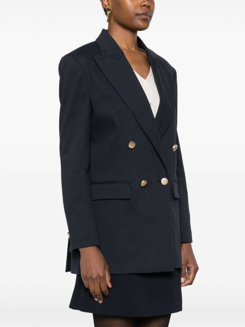 Crew Cotton Blend Blazer Jacket