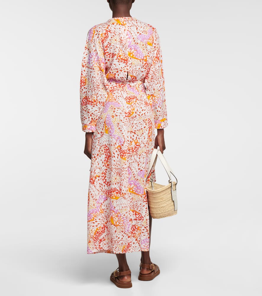 Ilona printed maxi dress