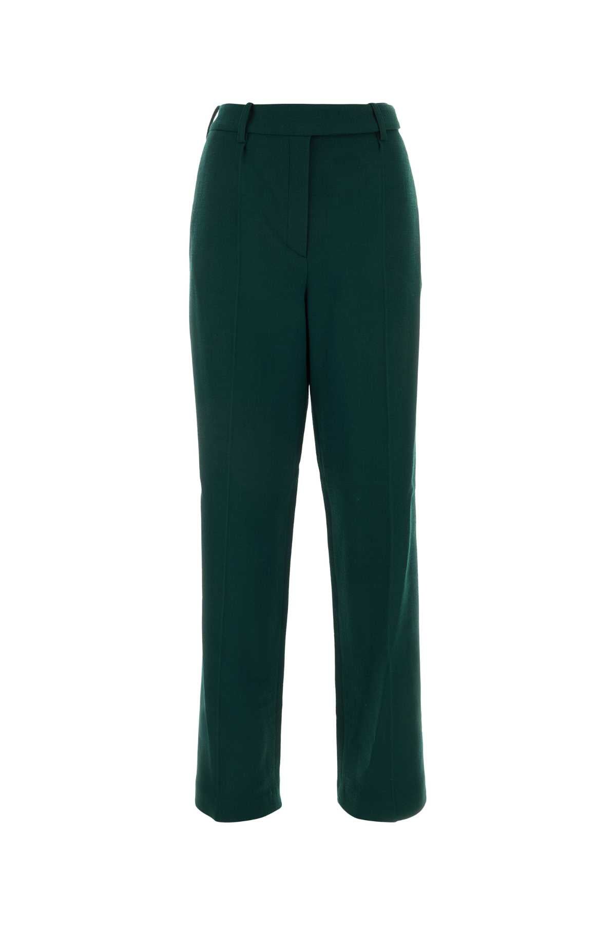 Wool Trousers — Green