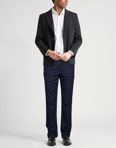 Man Pants Navy Size 38 Virgin Wool