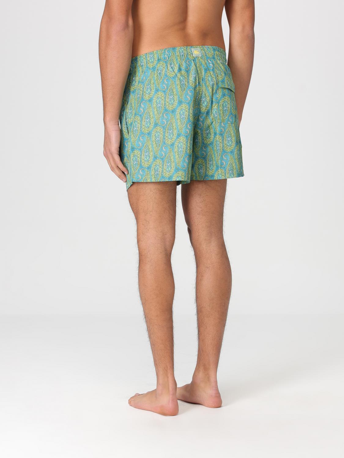 Swimsuit Men color Green