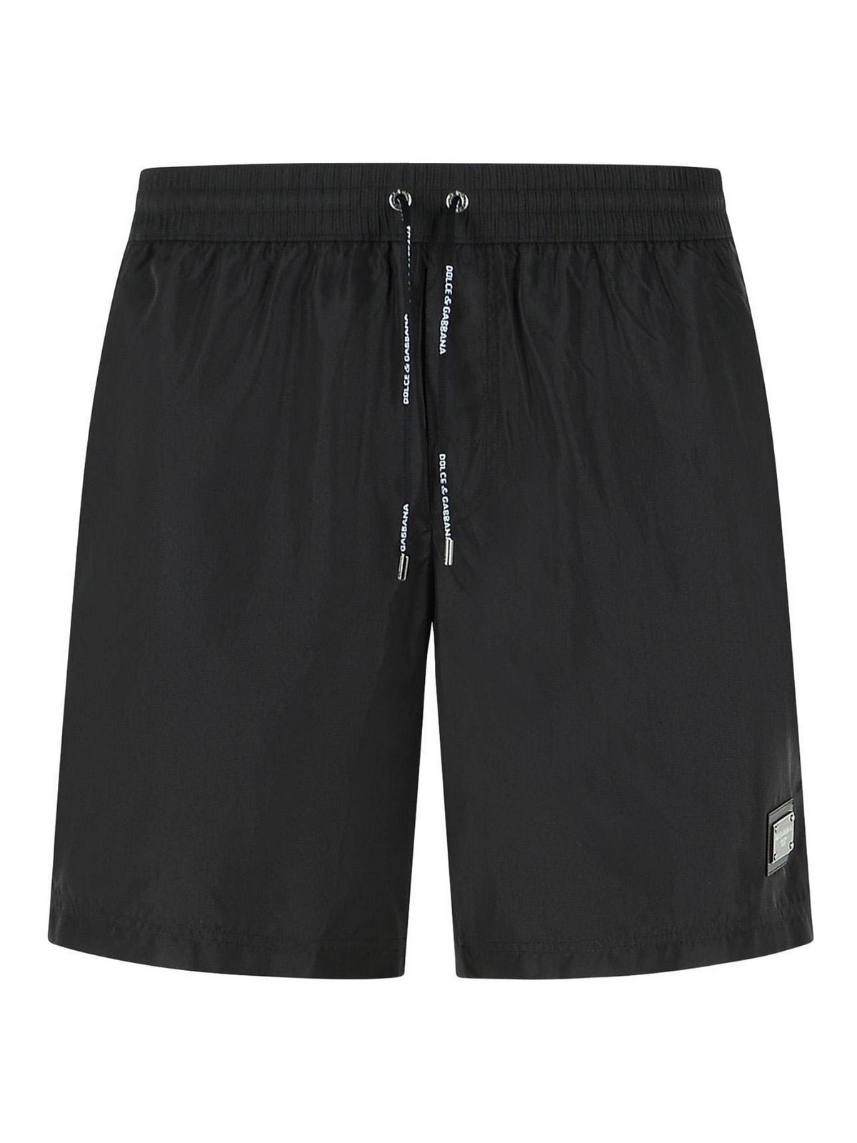 Black Polyester Swimsuit
