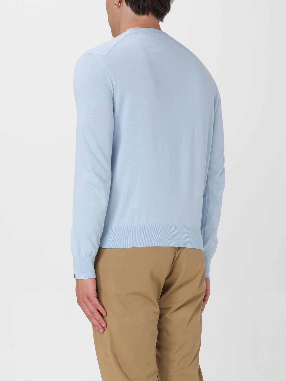 Sweater Men color Gnawed Blue