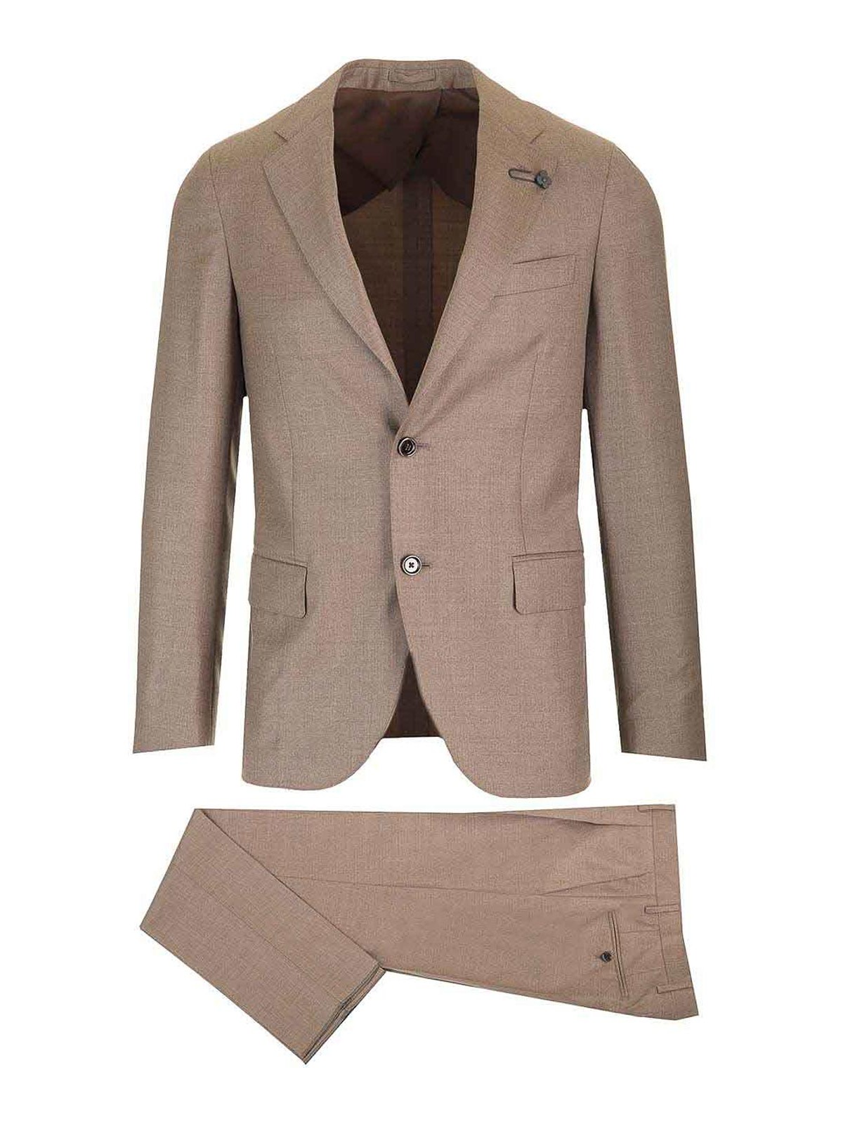 Single Breasted Wool Suit