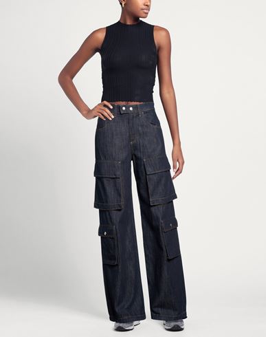 Woman Jeans Blue Size 27 Cotton