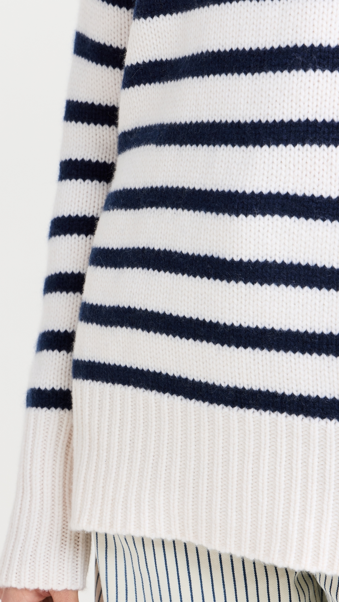 Marin Sweater Cream/Navy