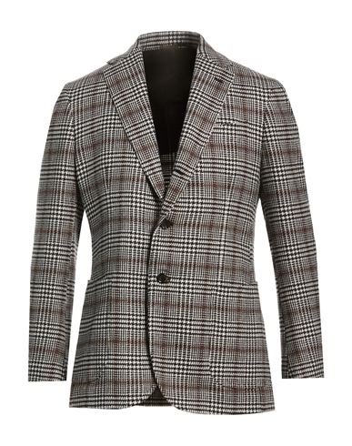 Man Blazer Chocolate brown Size 38 Cashmere