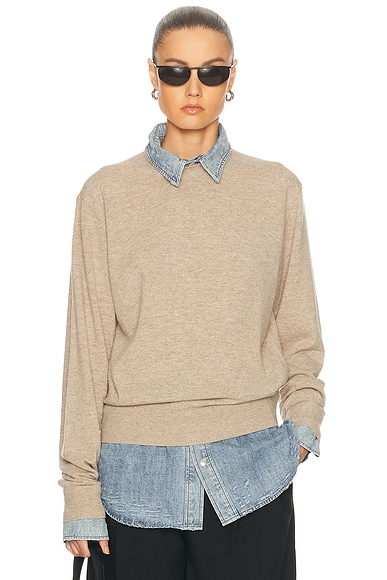 Acne Studios Krispona Sweater in Beige - Beige. S also in