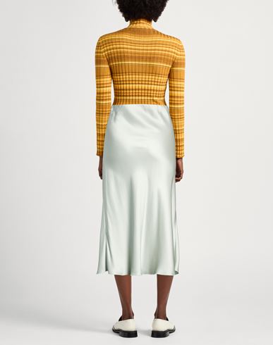 Woman Midi skirt Sky blue Size M Viscose, Polyester