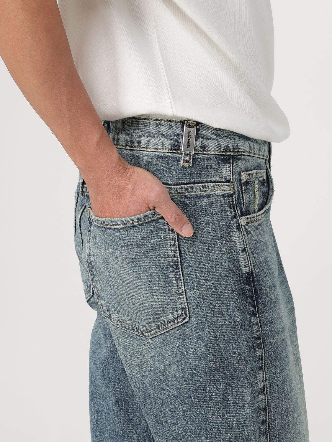Jeans Men color Blue
