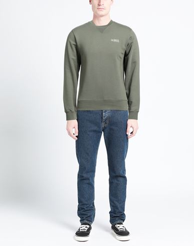 Man Sweatshirt Military green