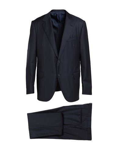 Man Suit Midnight blue Size 46 Wool