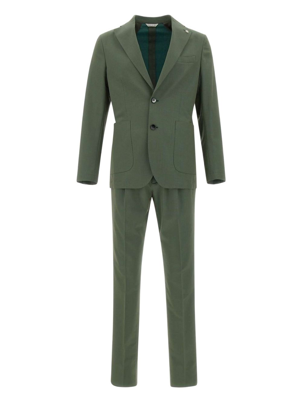 Manuel Ritz single-breasted suit - Green