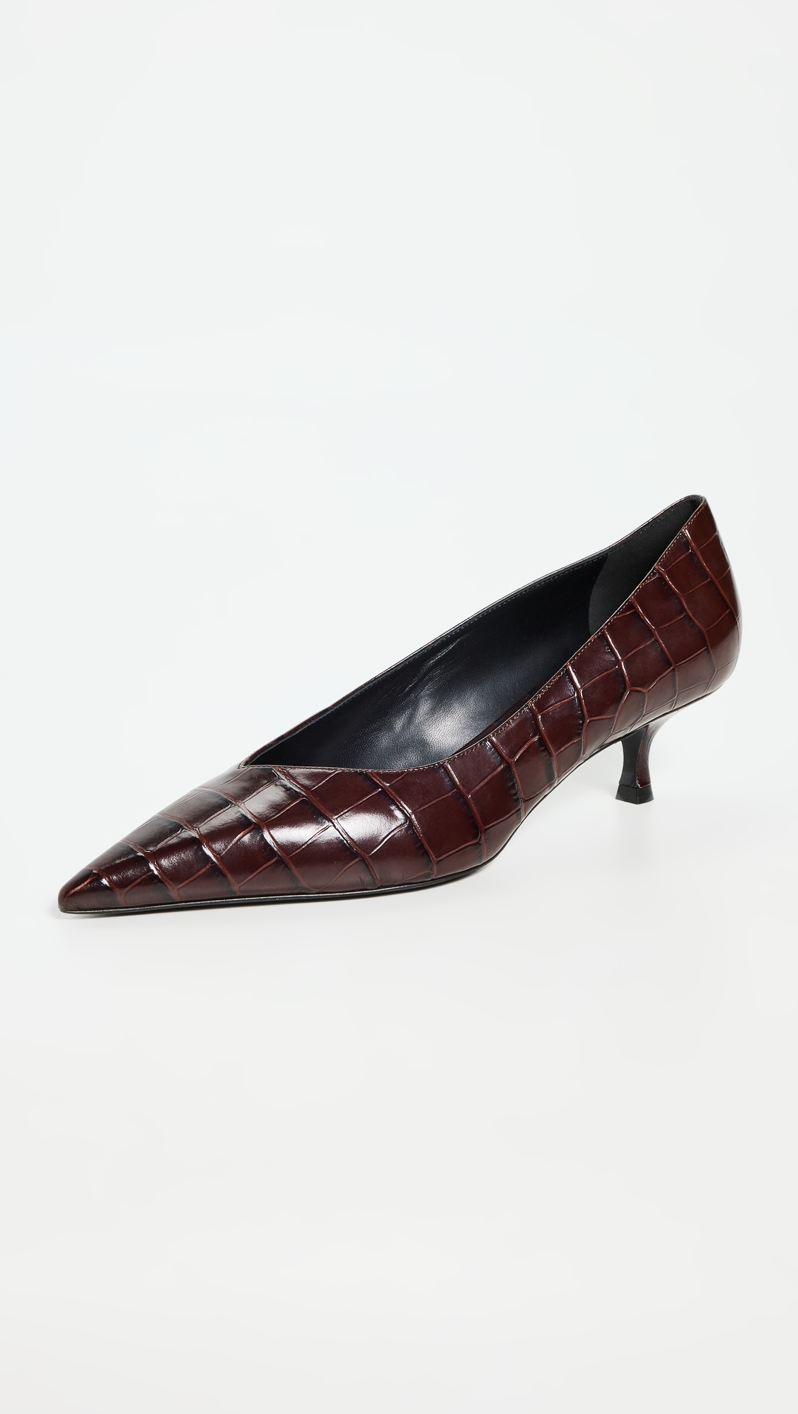 Croc Pumps Printed Croc Ebony