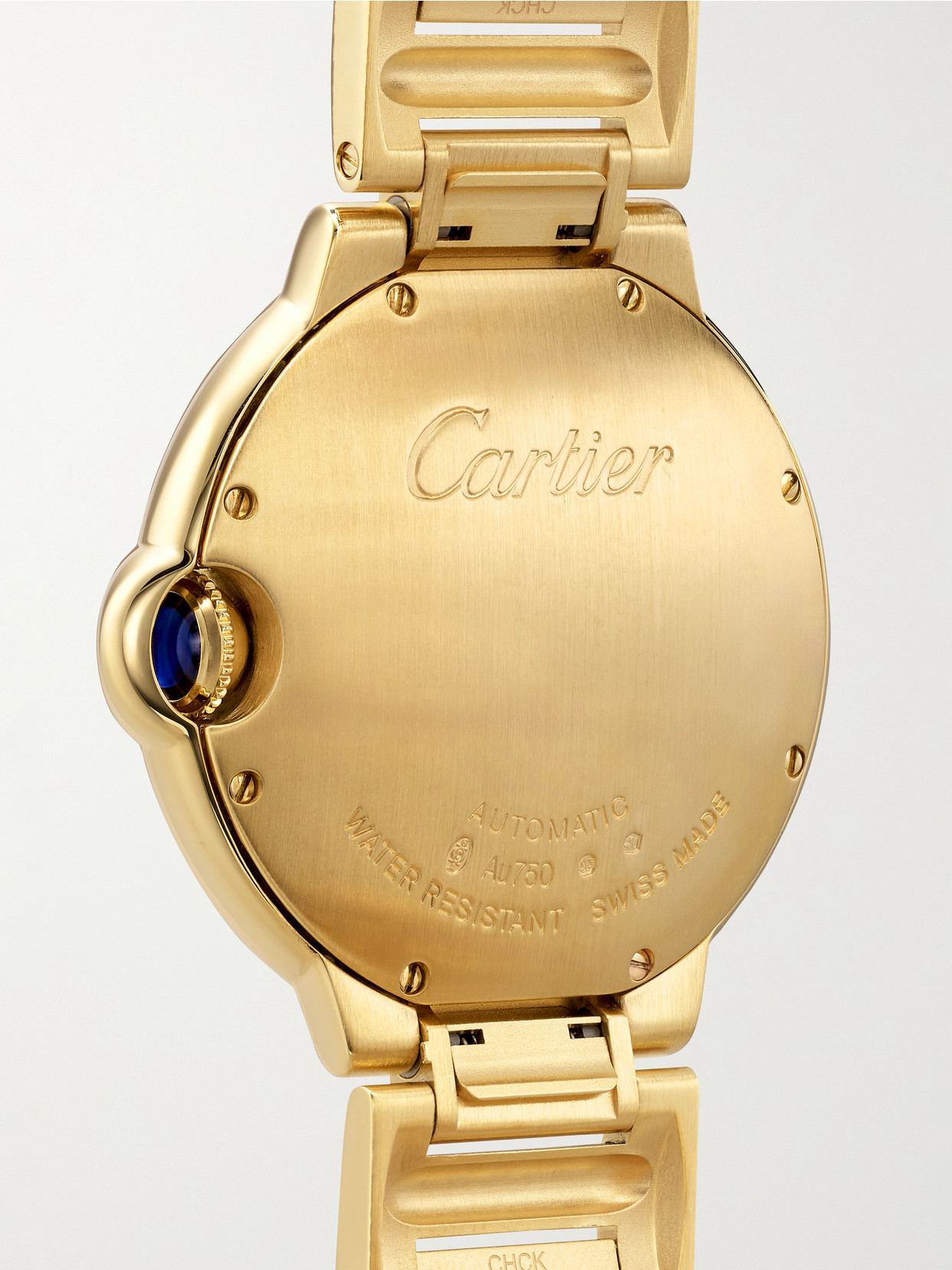 Ballon Bleu De Automatic 36mm 18-karat Gold And Diamond Watch - One size