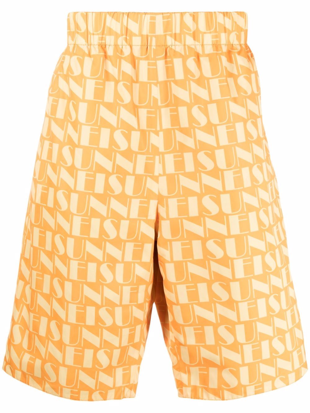 Reversible bermuda shorts - Yellow