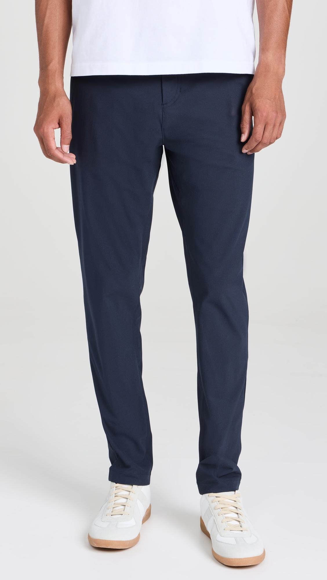Stretch Warp Knit Coach's Pant Navy