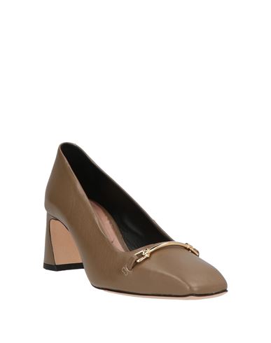 ) Woman Pumps Brown Size 6 Leather