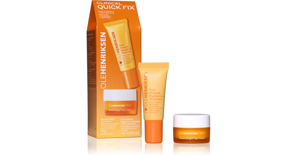 OLEHENRIKSEN Clinical Quick Fix Vitamin C + Peptide Duo set per la cura del viso