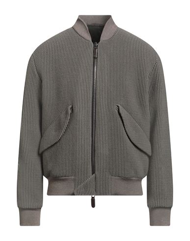 Man Jacket Khaki Size 34 Virgin Wool, Cotton, Elastane, Silk, Cashmere