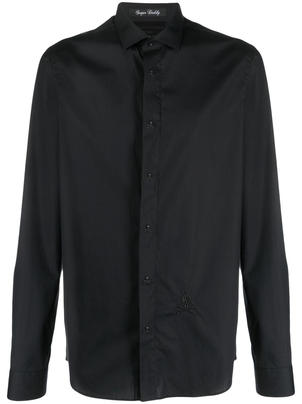 Sugar Daddy Skull&Bones shirt - Black