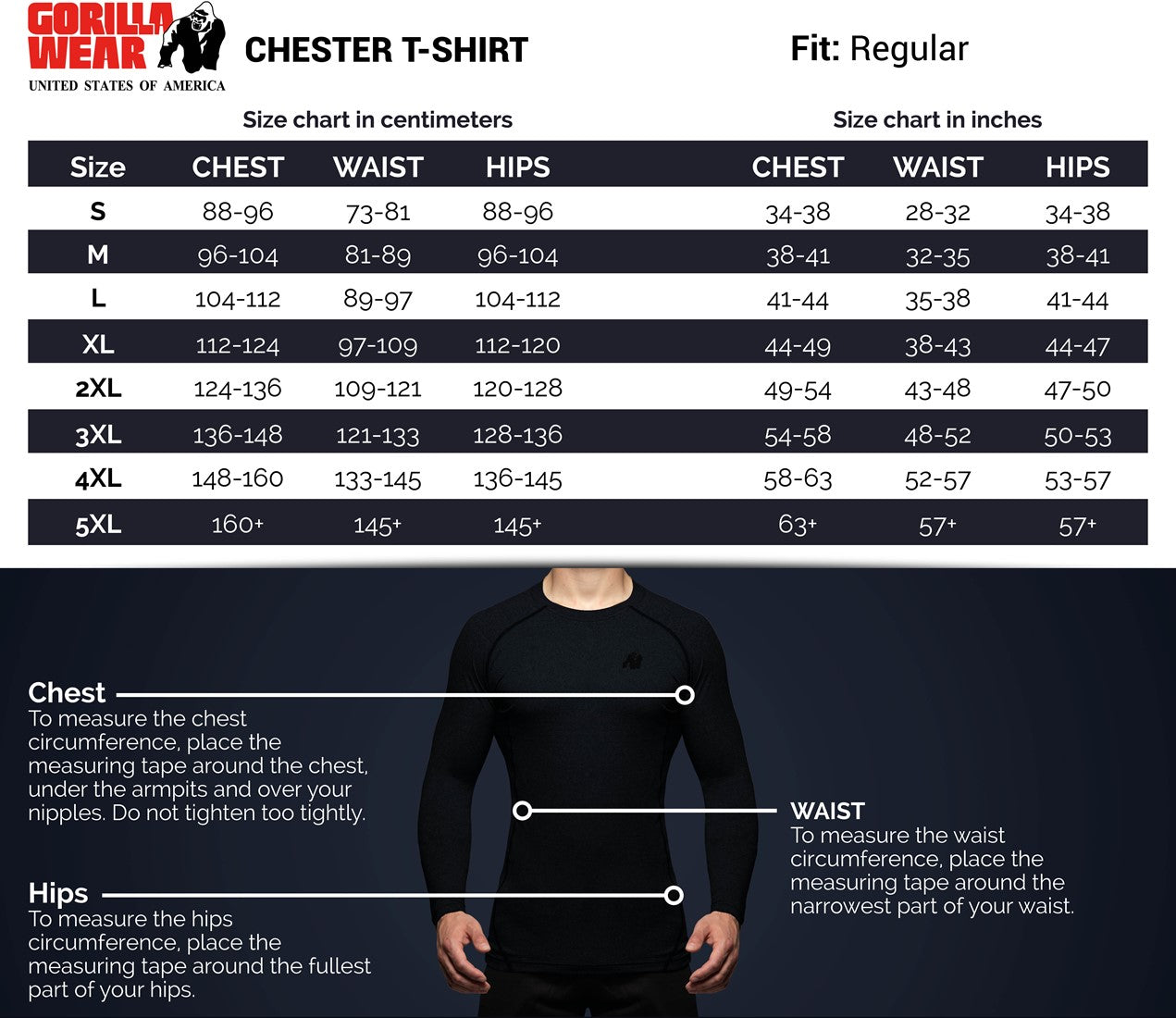 Chester T-shirt - Red/Black