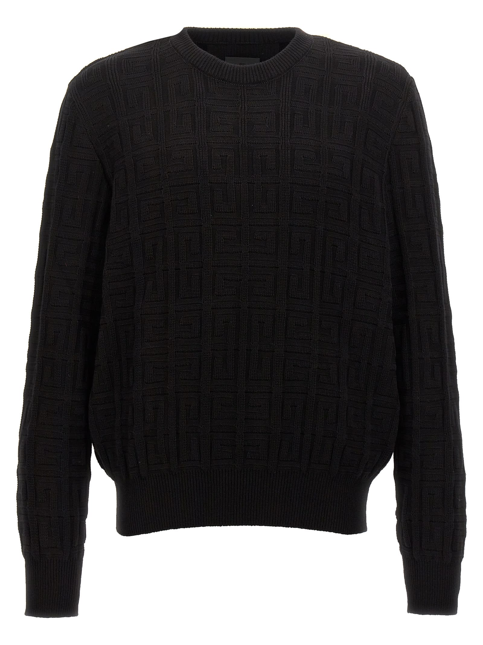 -Logo Sweater Felpe Nero-Uomo