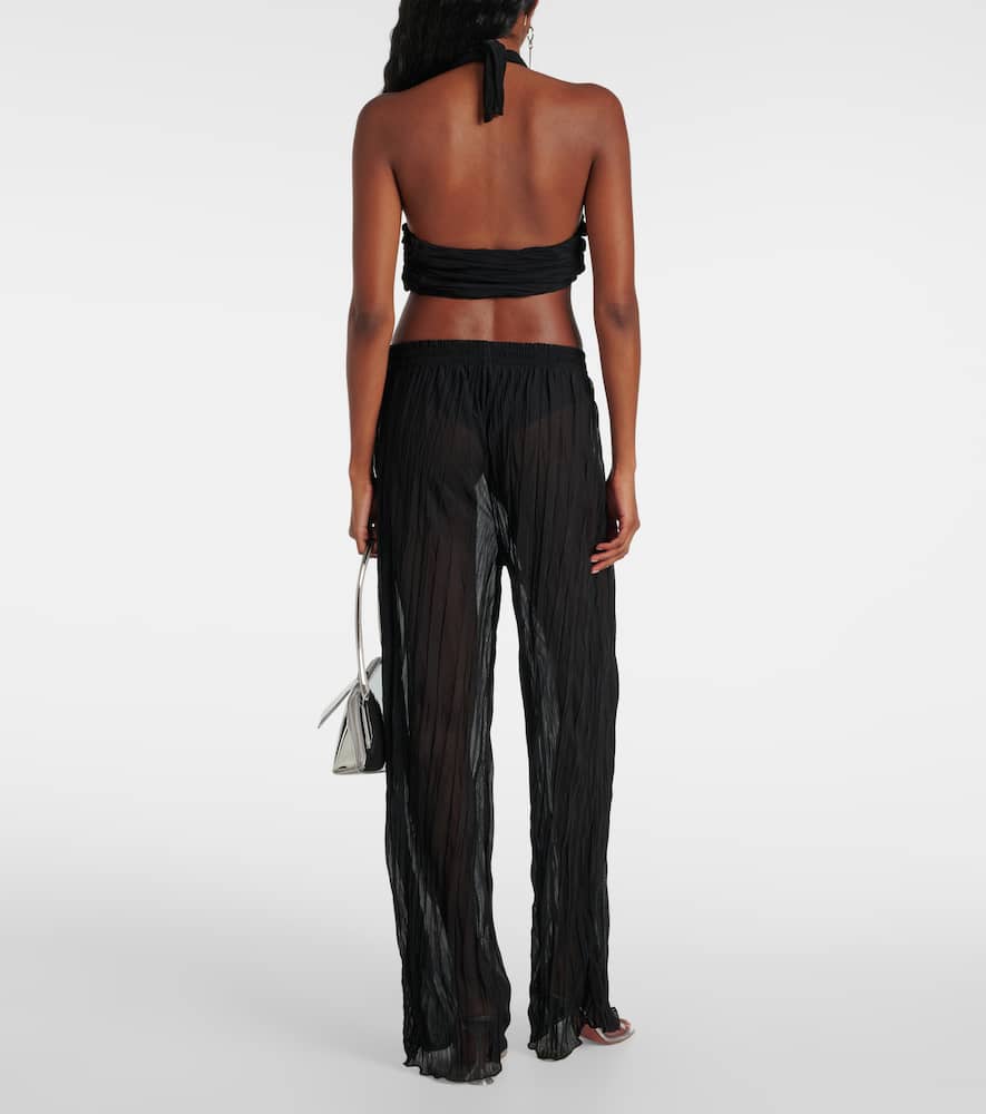 Mika high-rise straight pants