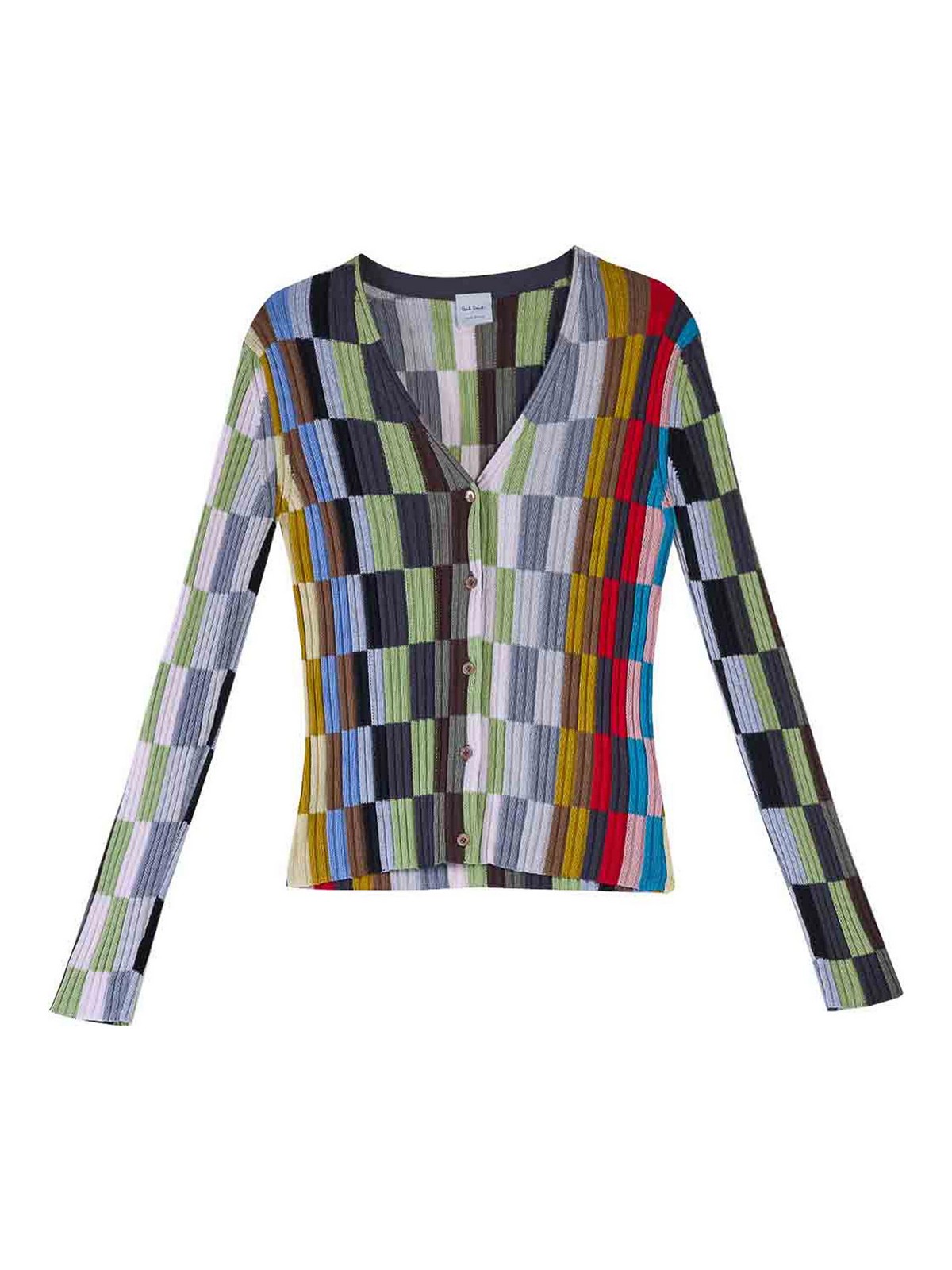 Cardigan Righe Mix
